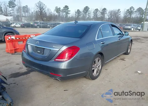 2017 Mercedes-Benz S 550 4Matic z USA, uszkodzony, nr VIN WDDUG8FB5HA314338